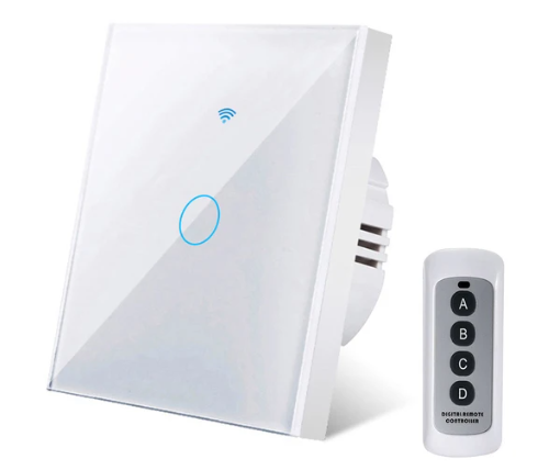 1 gang rf switch white