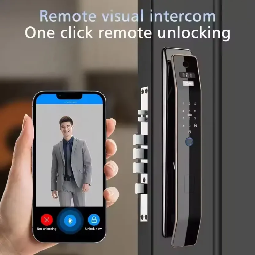 Smart Door Lock with 3D Face Recognition Q7_code; DLQ7