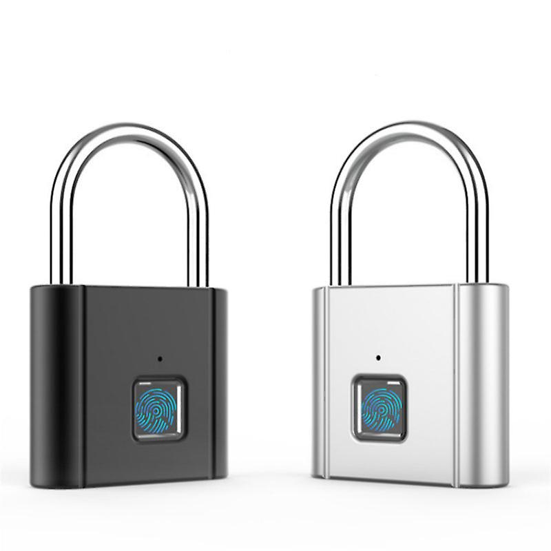 Smart Padlock Quickly Unlock Zinc Alloy Metal Self-imaging Chip 10 Fingerprints Keyless_CODE: SPL