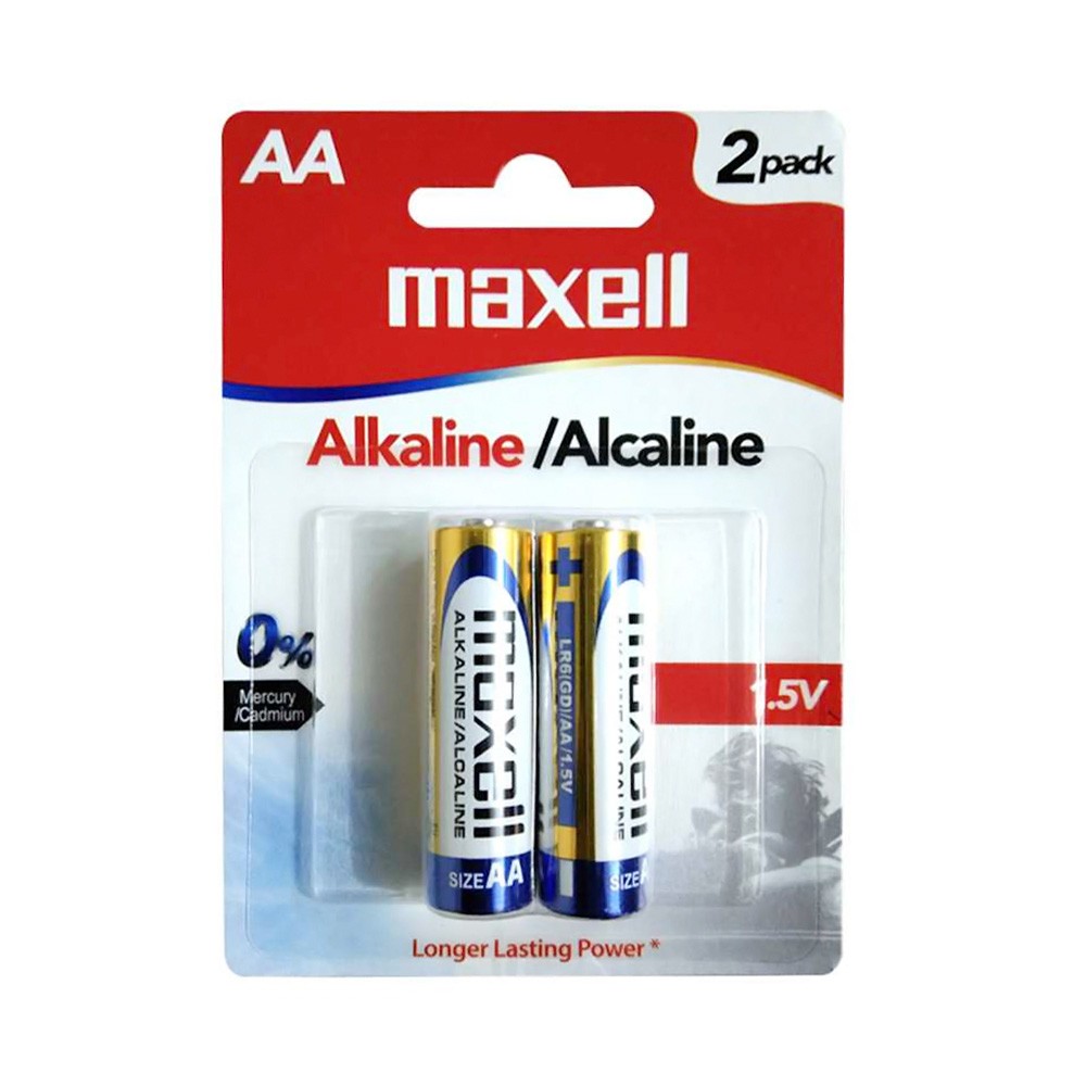 Maxell Alkaline Battery Size: AA_Code: AA