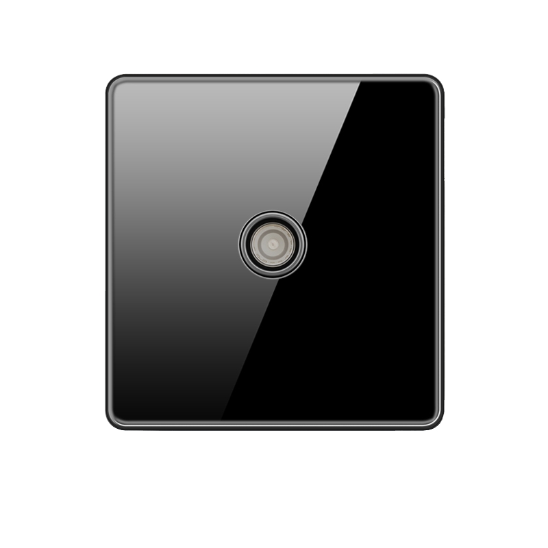 Tempered Glass TV Socket
