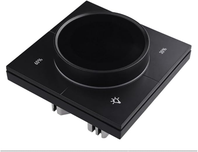 Digital LCD 1 Light Smart Dimmer Switch Infinite Knob Dimmer Regulator Code: GFR