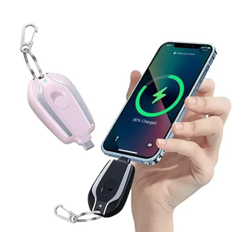 Keychain portable Mobile phone charger power bank (1500mah) Code: 1500PB